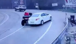 Bursa’da Uludağ yolu buz pistine döndü