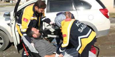 Erzincan’da sağlık personeli çift, aynı ambulansta haayat kurtarıyor