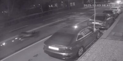 Eskişehir’de 1 kişinin hayatını kaybettiği motosiklet kazasının görüntüleri çıktı