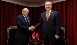 Hakan Fidan, Lübnan Başbakanı Salam ile bir araya geldi