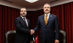 Hakan Fidan, Suriyeli mevkidaşı ile bir araya geldi