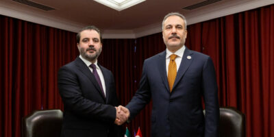 Hakan Fidan, Suriyeli mevkidaşı ile bir araya geldi