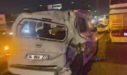 İstanbul TEM Otoyolu’nda zincirleme kaza