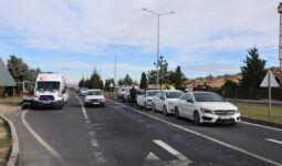 Nevşehir’de 4 otomobil birbirine girdi: 2 yaralı