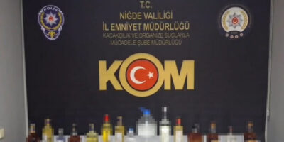 Niğde’de sahte alkol operasyonu: 7 şüpheli yakalandı