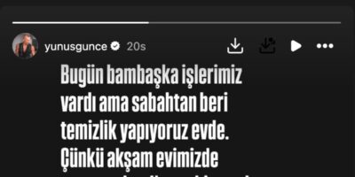 Oyuncu Yunus Günçe’nin evinde yangın çıktı