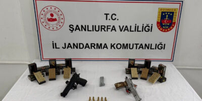 Şanlıurfa’da silah kaçakçılarına operasyon