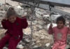 Gazze’de çocukların neşesi kalpleri ısıttı